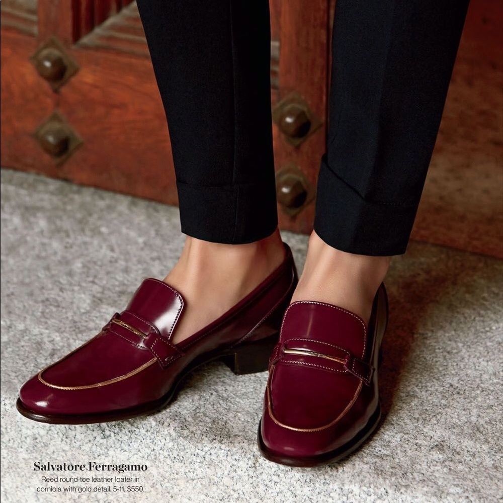 Salvatore Ferragamo Reed Corniola Shoes